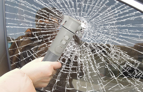 多功能LED应急声光报警手电筒安全锤TL023B打破汽车车窗玻璃
