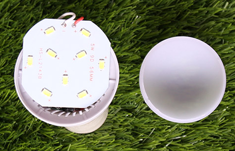 5w智能充电应急LED球泡灯9819-5w LED灯板