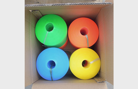 Disc Shape Football Soccer Training Marker Cone TC001 packing