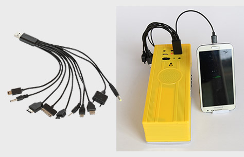 LED Mini 民用FM收音机太阳能系统灯9829为手机充电